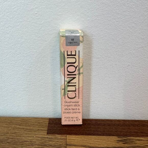 Clinique Other - Clinique Blushwear Cream Stick .21oz‎ Peachy Blush Discontinued Makeup NIB
